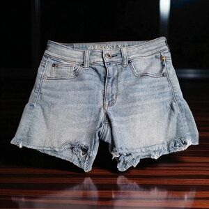 American Eagle Outfitters Women's Blue Denim Shorts